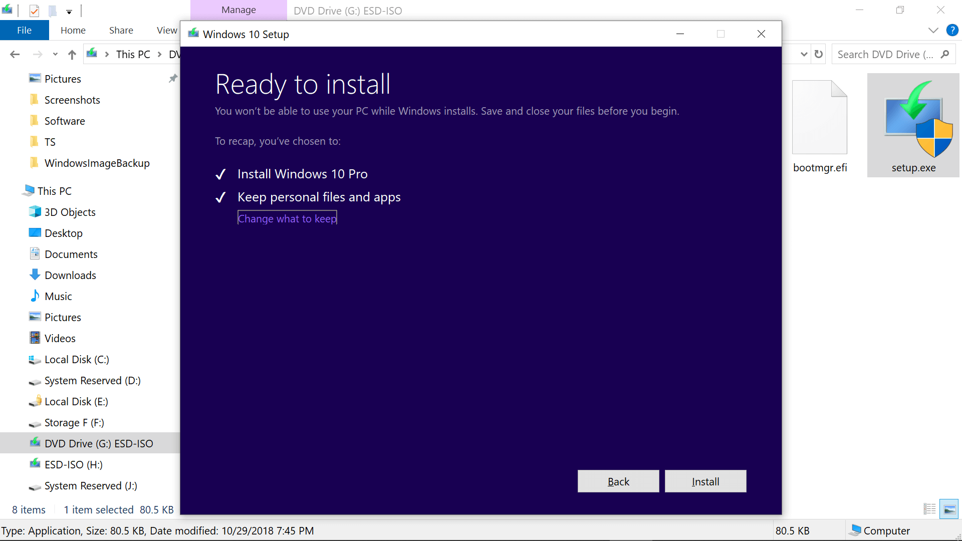Update Windows
Reinstall the application