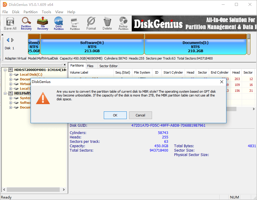Use third-party disk management software: Utilize reliable third-party disk management software to convert the disk to a fixed MBR disk.
Restore disk from backup: If you have a backup of the disk, restore it to resolve the "Selected Disk is Not a Fixed MBR Disk" error.
