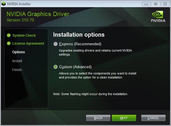 Visit the official NVIDIA website and download the latest drivers for your specific GPU model.
Install the drivers by following the on-screen instructions.