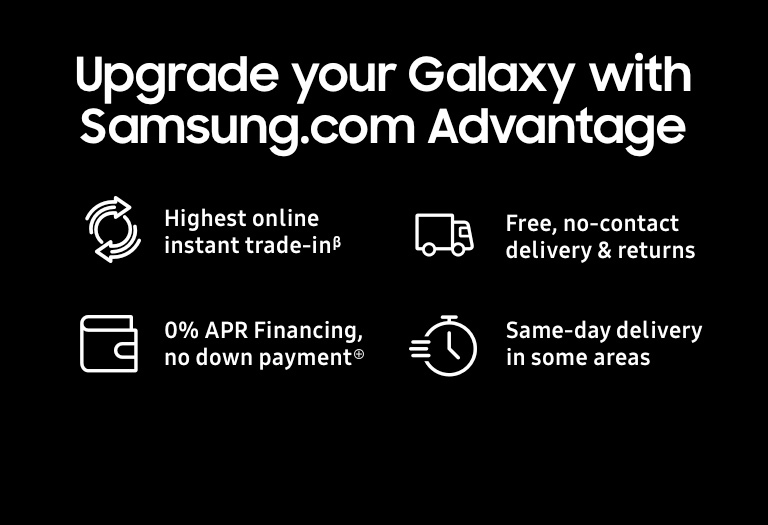Visit the Samsung support website
Find the appropriate contact information for your region