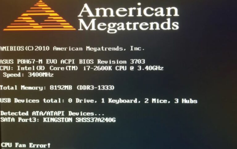 How to repair the CPU fan error in BIOS - TechQuack