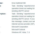 How to fix: Outlook error 0x8004210B