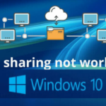 Restoring Windows 10 file sharing that doesn't work