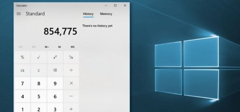 windows 10 calculator not installed