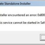 Fixed Windows Update error 0x8007043C