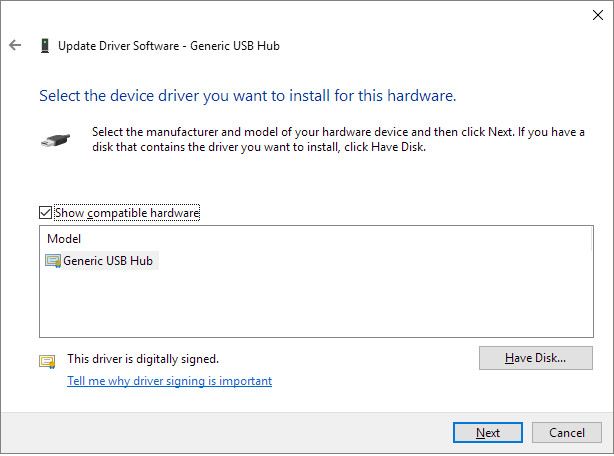 How to fix the "Unknown USB device (port reset failed)" error in Windows 10?
