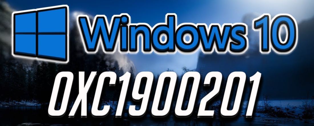 What is the cause of Windows update error 0xc1900201?