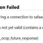 Error SEC_ERROR_OCSP_FUTURE_RESPONSE in Firefox has been fixed