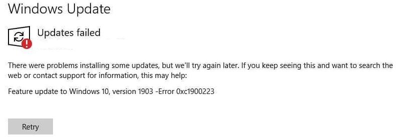 Cách Khắc Phục Lỗi 0xc1900223 Khi Cập Nhật Windows 10 - HUY AN PHÁT