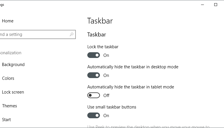 Fixed that the Windows taskbar doesn't hide