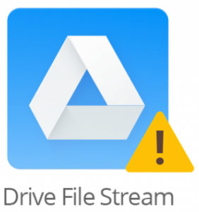 why are files on my desktop google drive not syncing